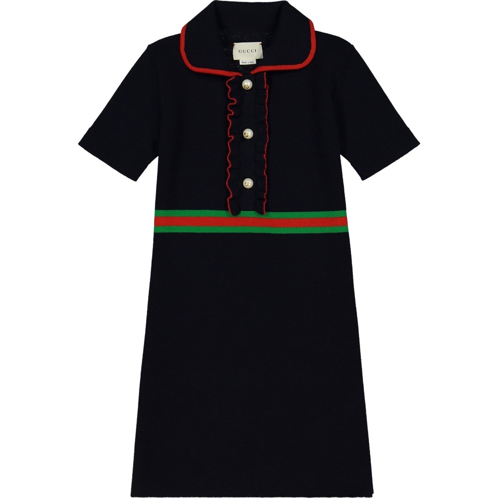 Gucci Dress with Pearl Buttons